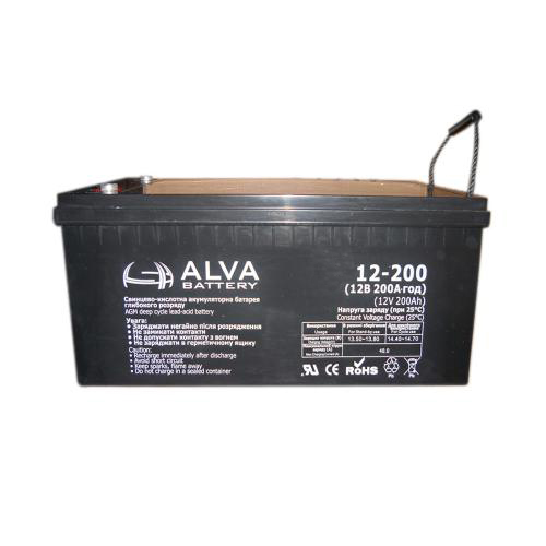 Аккумуляторная батарея ALVA AW12-200 - фото 1