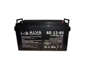 Аккумуляторная батарея ALVA AD12-60