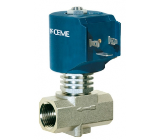 Електромагнітний клапан Ceme 9016 1` PTFE180C 230V 50Hz НЗ