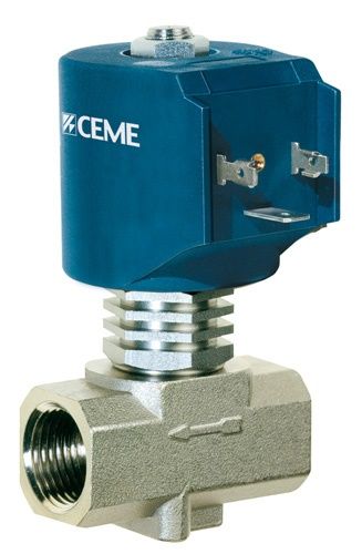 Електромагнітний клапан Ceme 9016 1` PTFE180C 230V 50Hz НЗ - фото 1