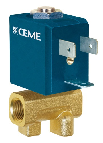 Электромагнитный клапан Ceme 5510 1/8` 2mm NBR 230V 50Hz НЗ - фото 1