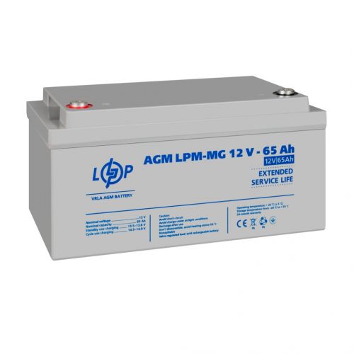 Акумуляторна батарея LogicPower LPMG 12V 65AH - фото 4