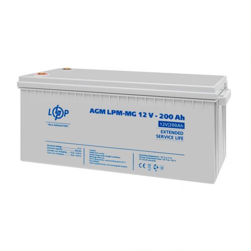 Аккумуляторная батарея LogicPower LPM-MG 12V 200AH - фото 3