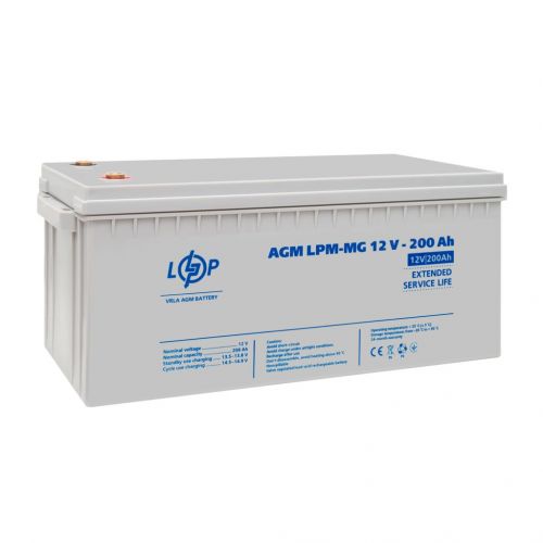 Аккумуляторная батарея LogicPower LPM-MG 12V 200AH - фото 4