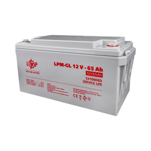 Аккумуляторная батарея  LogicPower LPM-GL 12V 65AH - фото 4