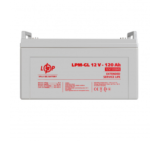 Аккумуляторная батарея  LogicPower LPM-GL 12V 120AH