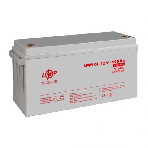 Аккумуляторная батарея LogicPower LPM-GL 12V 150AH - фото 2