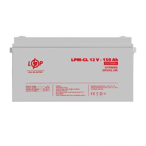 Аккумуляторная батарея LogicPower LPM-GL 12V 150AH - фото 1