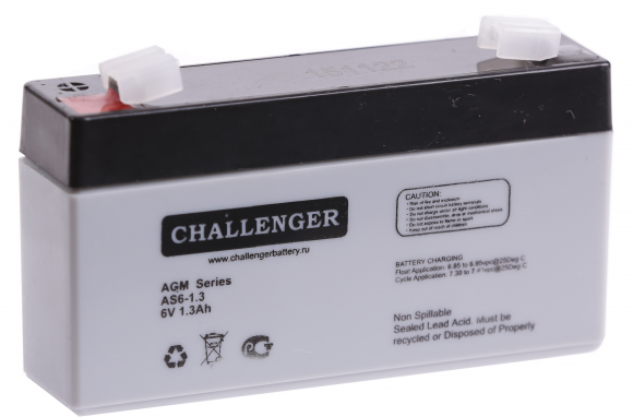 Аккумуляторная батарея Challenger AS6-1.3 - фото 1