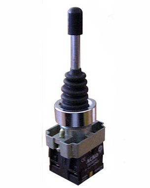 Кнопка маніпулятор АсКо XB2-D2PA22 самовозврат 1р +1 - фото 1