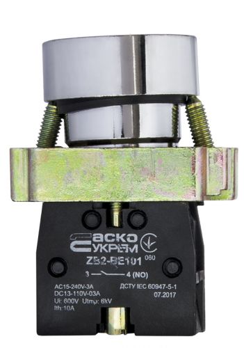 Кнопка &quot;Старт&quot; АсКо XB2-BA3351 (A0140010064) - фото 6