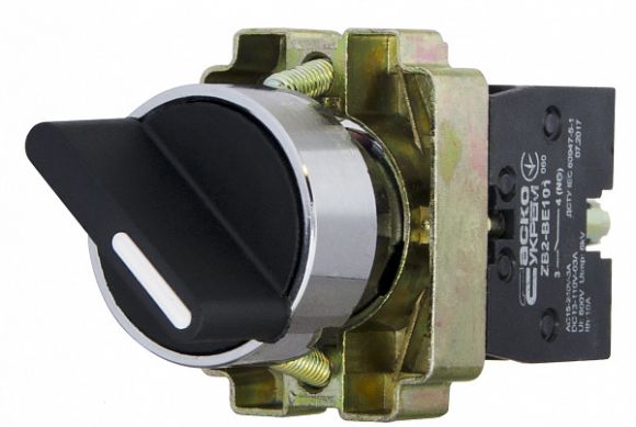 Кнопка поворотная АсКо XB2-BD21(Стандартная ручка) (A0140010004) - фото 5
