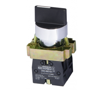 Кнопка поворотная АсКо XB2-BD53(Стандартная ручка) (A0140010045)