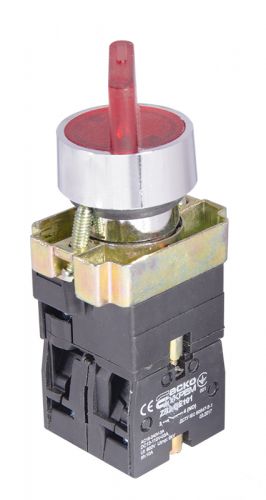 Кнопка поворотная АсКо XB2-BK2465(с подсветкой) (A0140010067) - фото 6