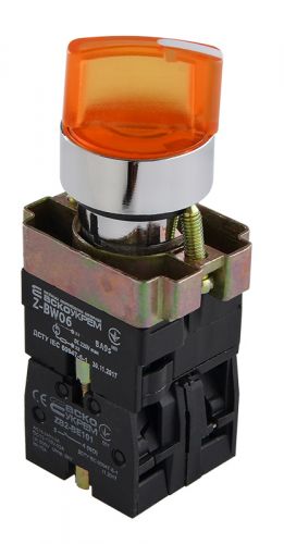 Кнопка поворотная АсКо XB2-BK2565 (с подсветкой) (A0140010081) - фото 1