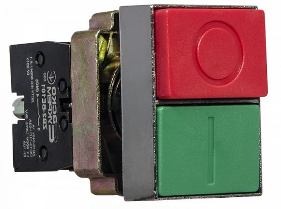 Кнопка двойная &quot;Старт/Стоп&quot; АсКо XB2-BL8425 (A0140010013) - фото 5