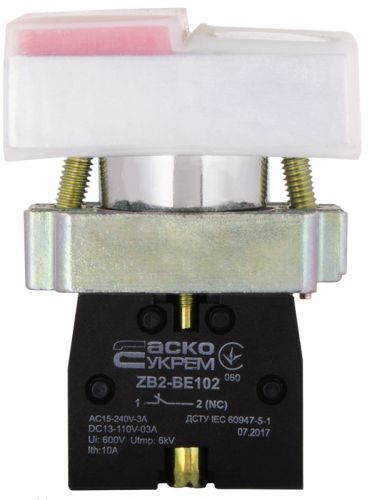 Кнопка подвійна &quot;Старт/Стоп&quot; АсКо XB2-BL9425 (A0140010014) - фото 6