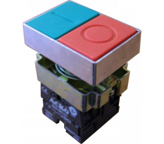 Кнопка подвійна "Старт/Стоп" АсКо XB2-BL9425 (A0140010014)