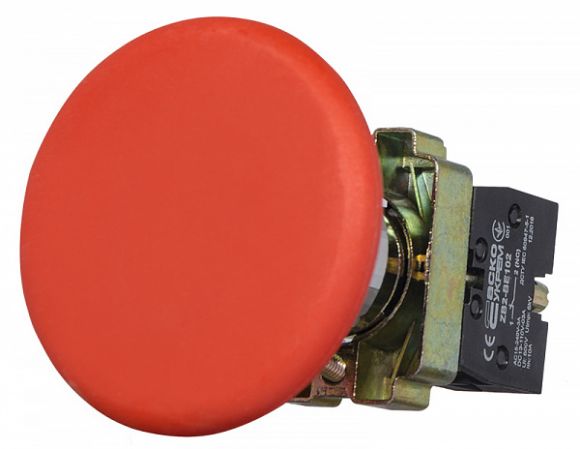 Кнопка &quot;Стоп&quot; АсКо XB2-BR42 (грибок) (A0140010015) - фото 3