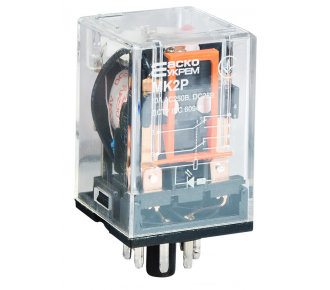 Реле промежуточное АсКо МK2P 10А DC-24В IP40 (A0090010011)