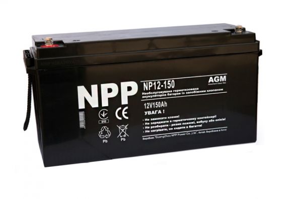 Акумуляторна батарея NPP NP12-150 - фото 1
