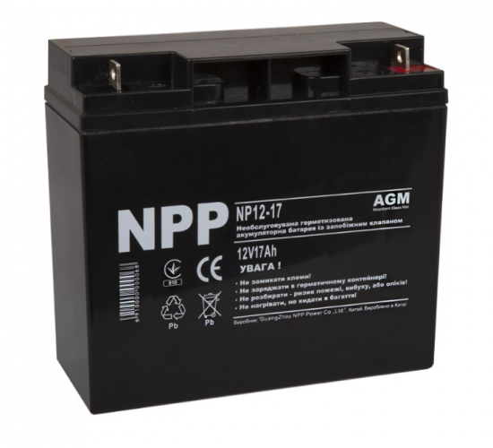 Аккумуляторная батарея NPP NP12-17 - фото 1