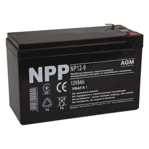 Акумуляторна батарея NPP NP12-9 - фото 1