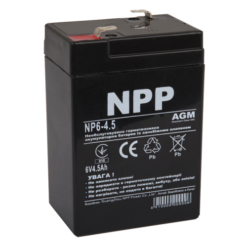 Аккумуляторная батарея NPP NP6-4.5 - фото 1