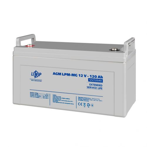 Аккумуляторная батарея LogicPower LPM-MG 12 -120 AH - фото 3