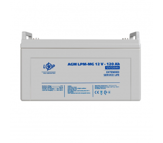 Аккумуляторная батарея LogicPower LPM-MG 12 -120 AH