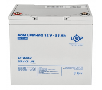 Акумуляторна батарея LogicPower LPM-MG 12 - 55 AH