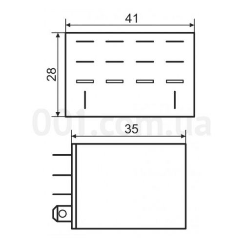 Реле промежуточное АсКо LY4 10А АС-220В IP40 (A0090070006) - фото 2