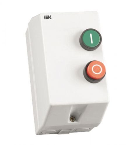 Контактор ИЭК КМИ11260 230В 12А в оболочке (KKM16-012-220-00) - фото 1