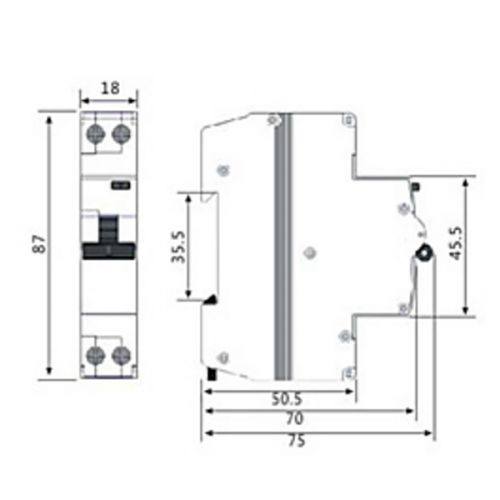 Дифференциальный автомат ИЭК АВДТ32М С20 30мА (MAD32-5-020-C-30) - фото 2