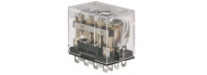 Реле промежуточное ИЭК РЭК78/4 с индикацией 3А 24В АC (RRP20-4-03-024A-LED) - фото 1