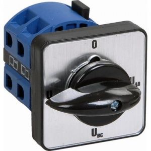 Переключатель кулачковый ИЭК ПКП25-63/O 25А &quot;Ic-O-Ia-Ib&quot; 3Р/400В (BCS13-025-6) - фото 1