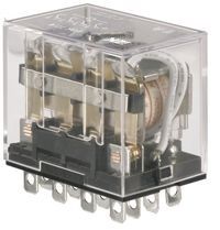Реле промежуточное ИЭК РЭК78/4 с индикацией 3А 12В АC (RRP20-4-03-012A-LED) - фото 1