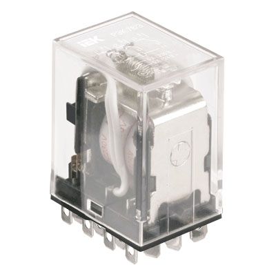 Реле промежуточное ИЭК РЭК78/3 с индикацией 5А 230В АC (RRP20-3-05-220A-LED) - фото 1