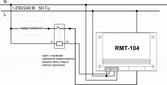Реле максимального тока Новатек РМТ-104 (NTRMT1040) - фото 2