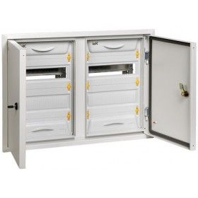 Корпус металлический ИЭК ЩРв-2x36зк-1 36 IP31 UNIVERSAL (MKM12-V-2X36-31-ZK-U) - фото 1