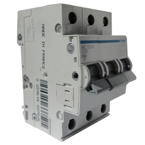 Автоматический выключатель Hager 6А, 3п, С, 6 kA, 3м (MC306A) - фото 1