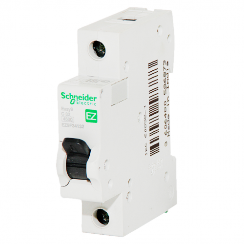 Автоматический выключатель Schneider Electric Easy9 1P 32A хар-ка C 4,5кА EZ9F34132 - фото 1