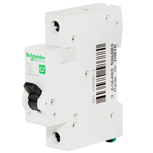Автоматический выключатель Schneider Electric Easy9 1P 50A хар-ка C 4,5кА EZ9F34150 - фото 1