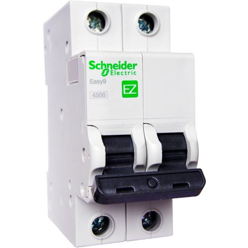 Автоматичний вимикач Schneider Electric Easy9 2P 25A хар-ка C 4,5кА EZ9F34225 - фото 1