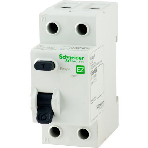Диференціальне реле Schneider Electric Easy9 2P 40А 30мА тип AC EZ9R34240 - фото 1