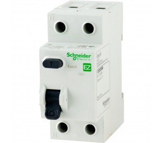 Дифференциальное реле Schneider Electric Easy9 2P 63А 100мА тип AC EZ9R54263