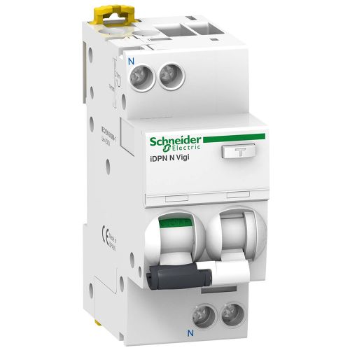 Диференціальний автомат Schneider Electric Acti9 iDPN N VIGI 1P N С6 / 0,03A AC A9D31606 - фото 1
