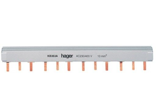 Шина штыревая Hager KB363A - фото 1