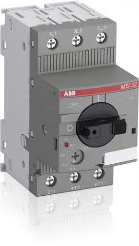 Автоматический выключатель защиты двигателя ABB MS132-6,3 (1SAM350000R1009) - фото 1