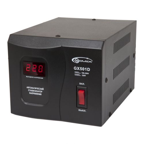 Стабилизатор напряжения Gemix GX-501D (07500015) - фото 1
